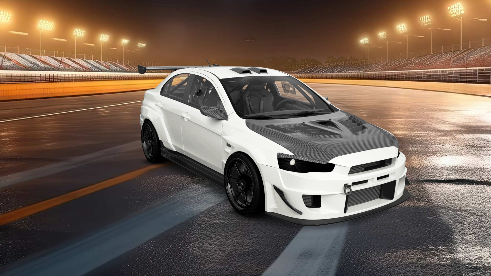 Mitsubishi Lancer Evolution X Sedan 2008