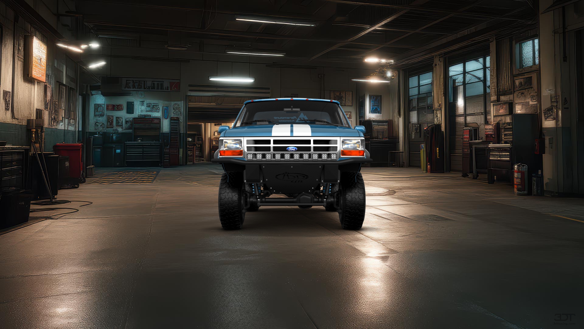 Ford F-150 SuperCab 2 Door pickup truck 1993 tuning