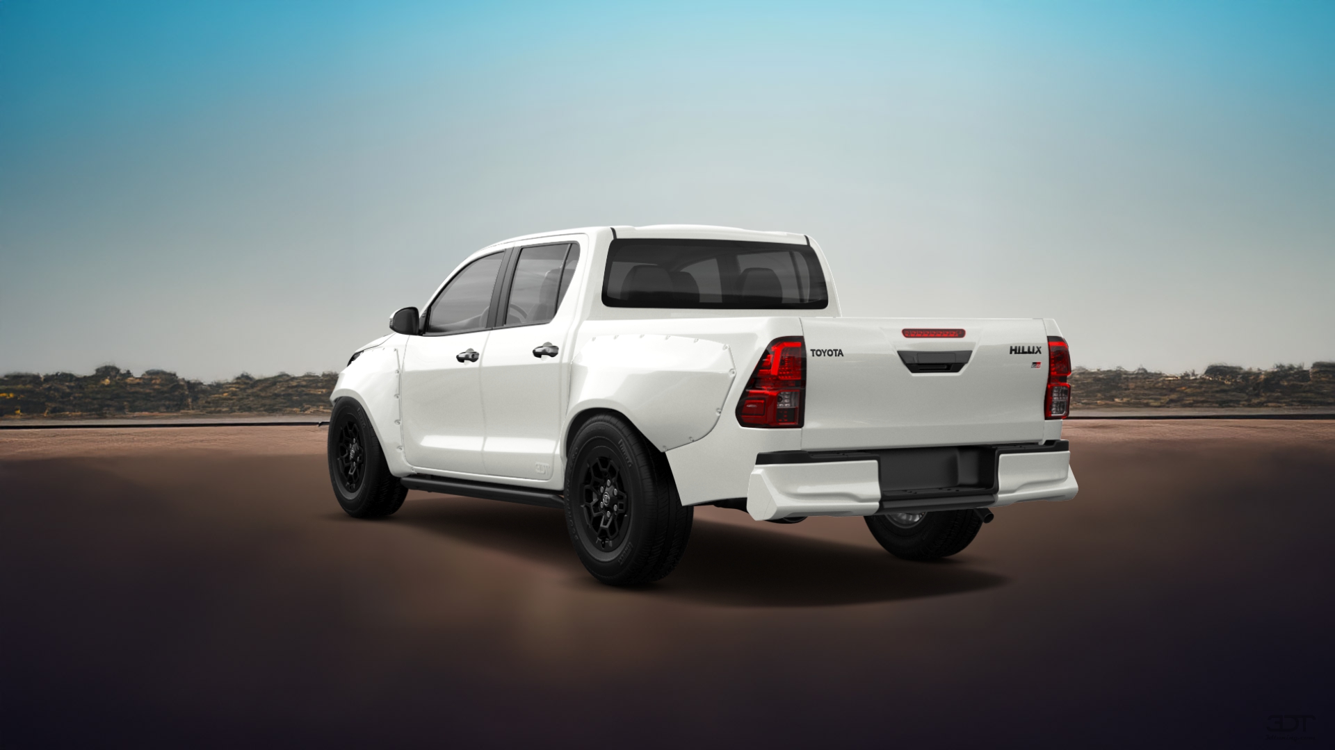Toyota Hilux Double Cab 4 Door pickup truck 2015 tuning