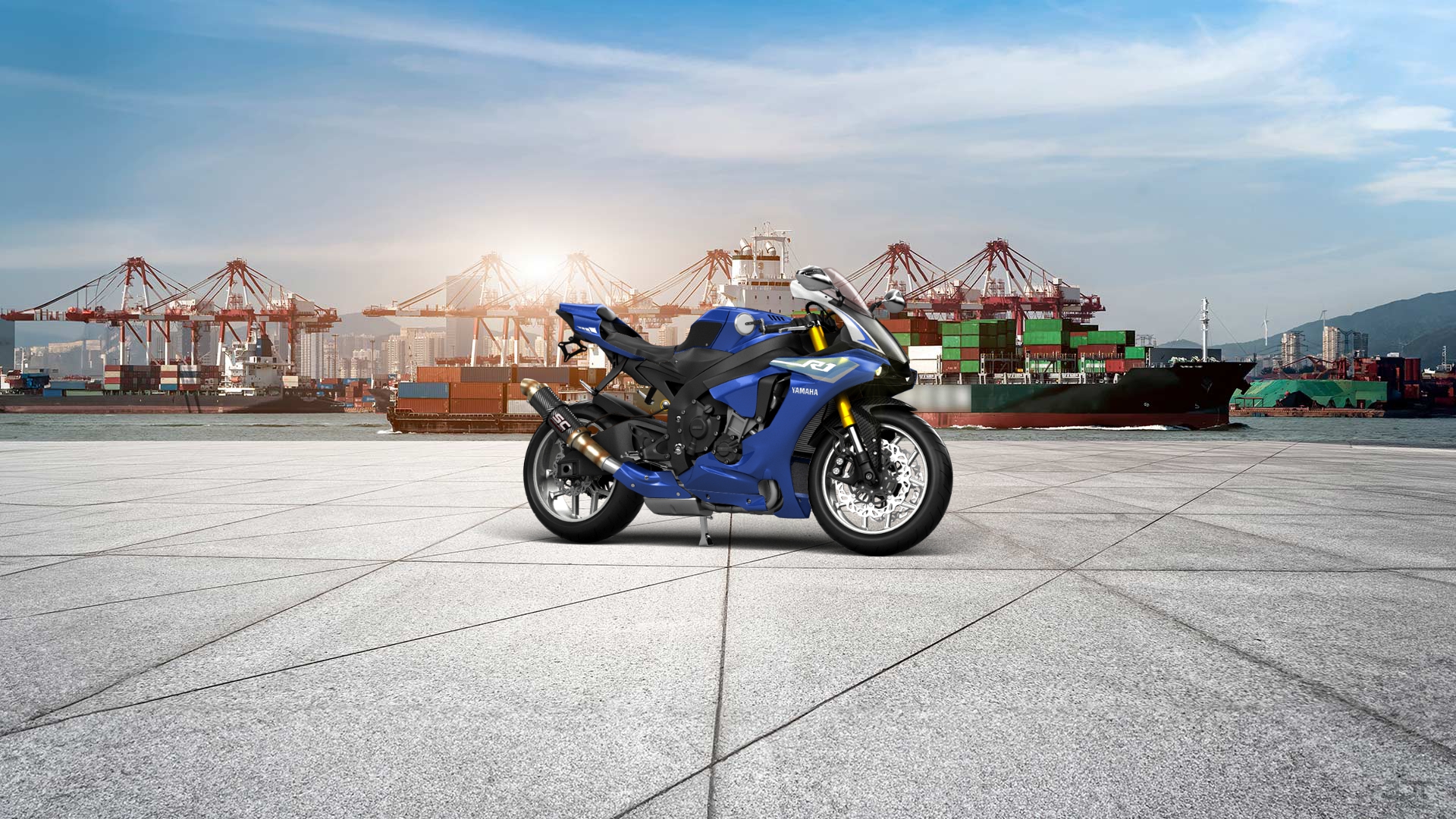 Yamaha YZF R1 Sport Bike 2015 tuning