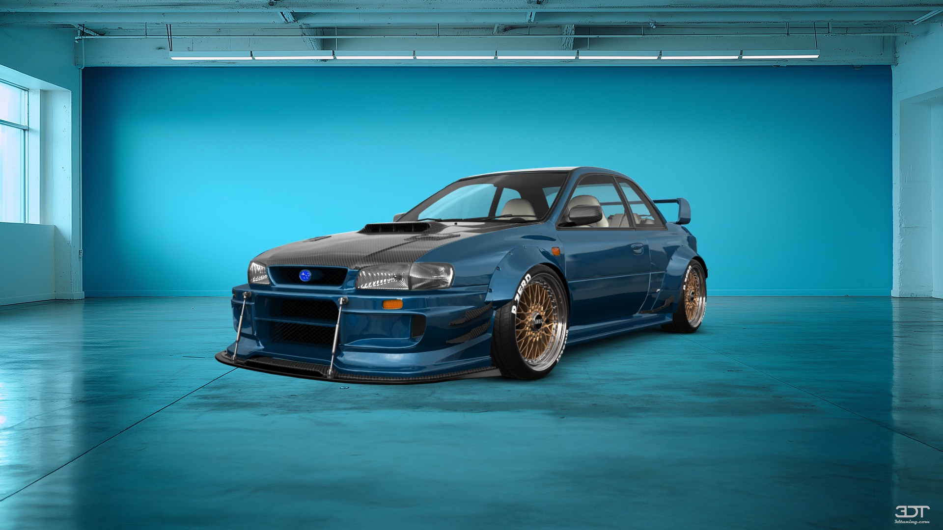 Subaru Impreza WRX STI 22B 2 Door Coupe 2000 tuning
