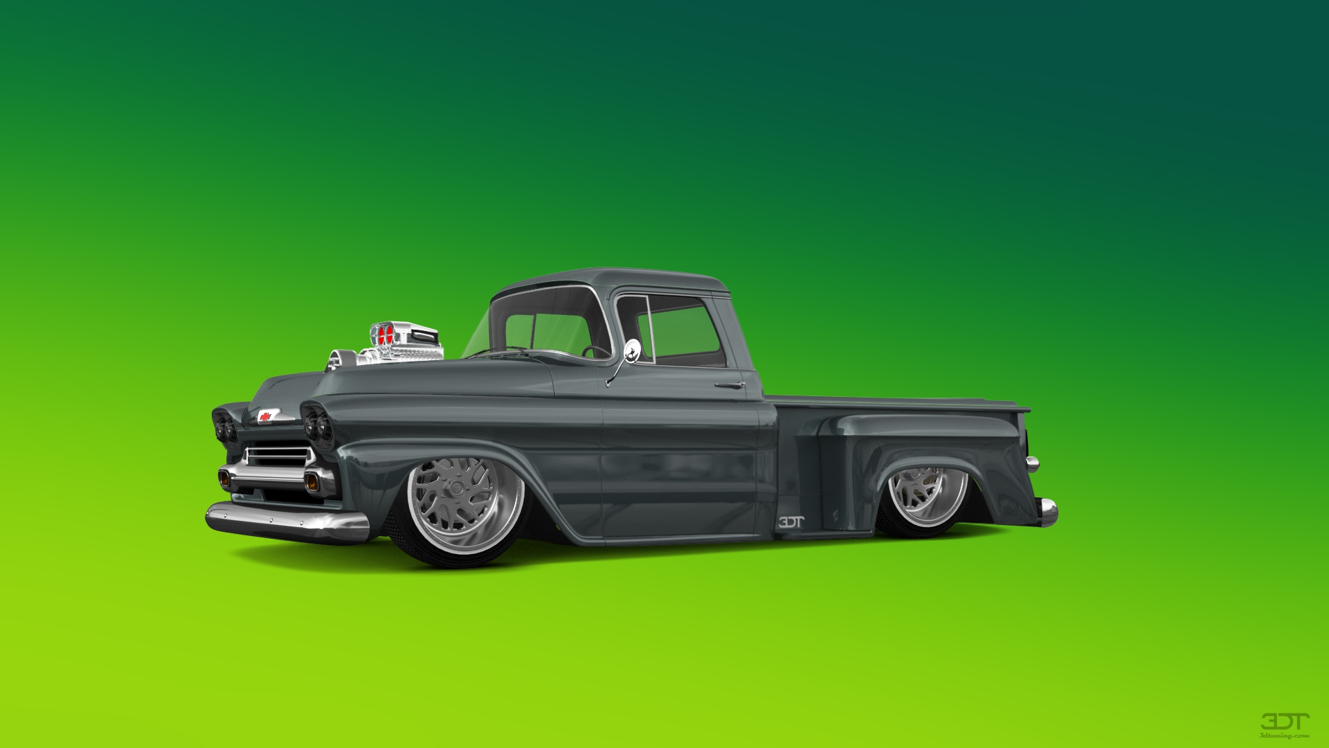 Chevrolet Apache Stepside 2 Door pickup truck 1959