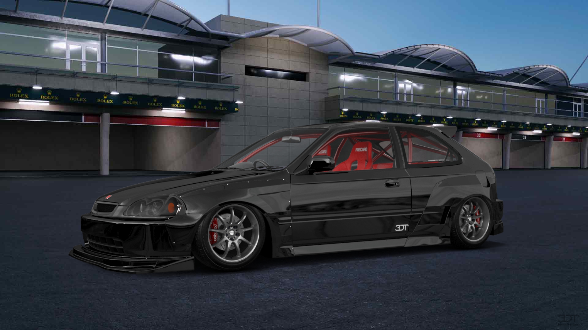 Honda Civic 3 Door Hatchback 1997 tuning