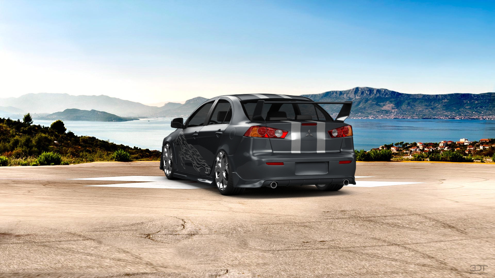 Mitsubishi Lancer Sedan 2008 tuning
