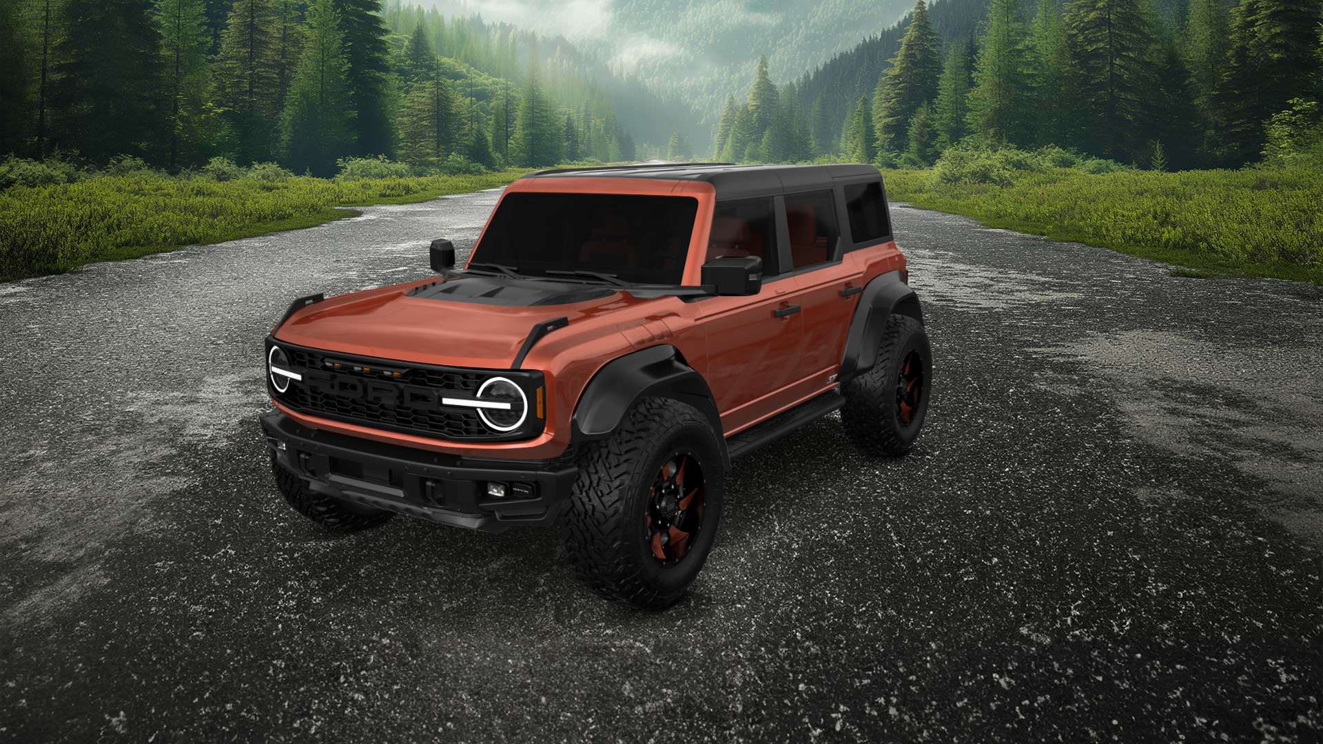 Ford Bronco Raptor 4 Door pickup truck 2022 tuning