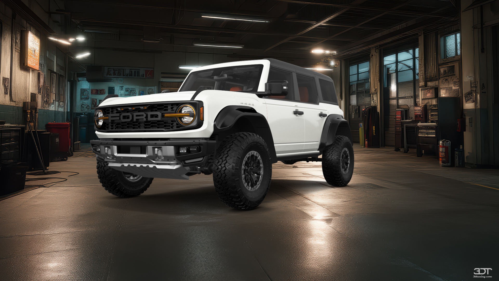 Ford Bronco Raptor 4 Door pickup truck 2022 tuning