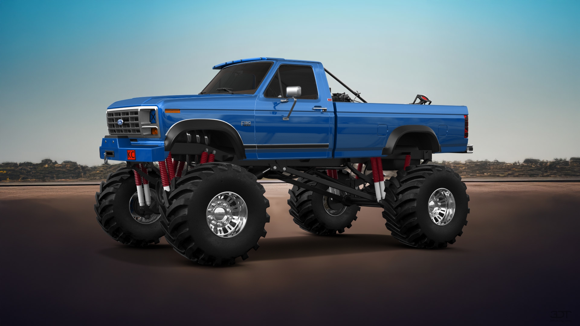 Ford F-150 2 Door pickup truck 1986