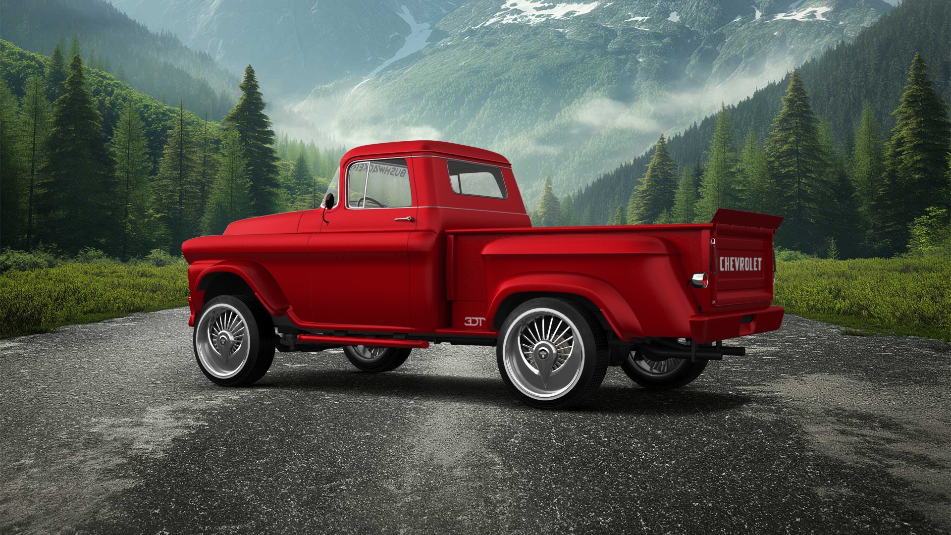 Chevrolet Apache Stepside 2 Door pickup truck 1959