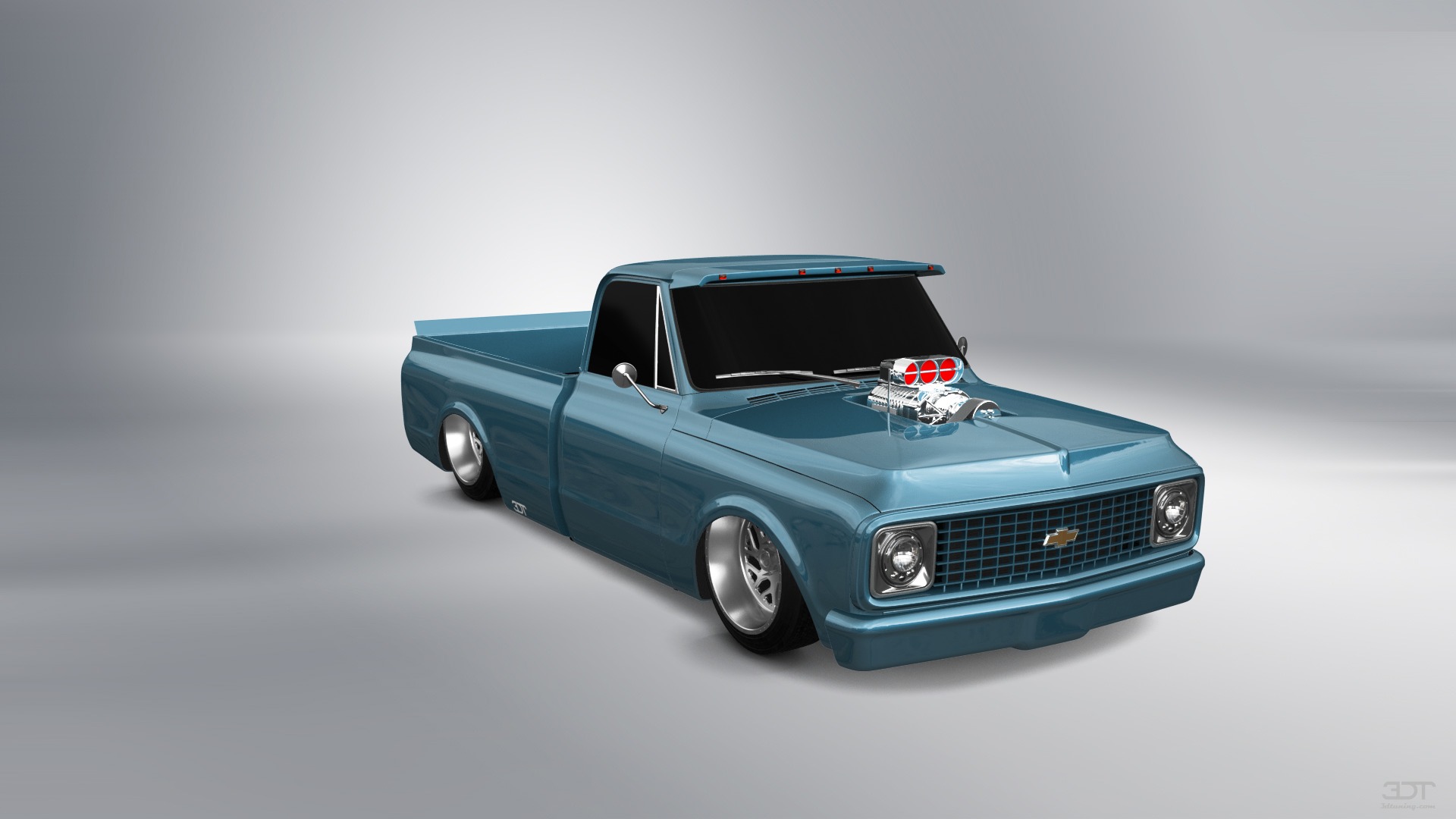 Chevrolet C-10 Cheyenne 2 Door pickup truck 1972 tuning