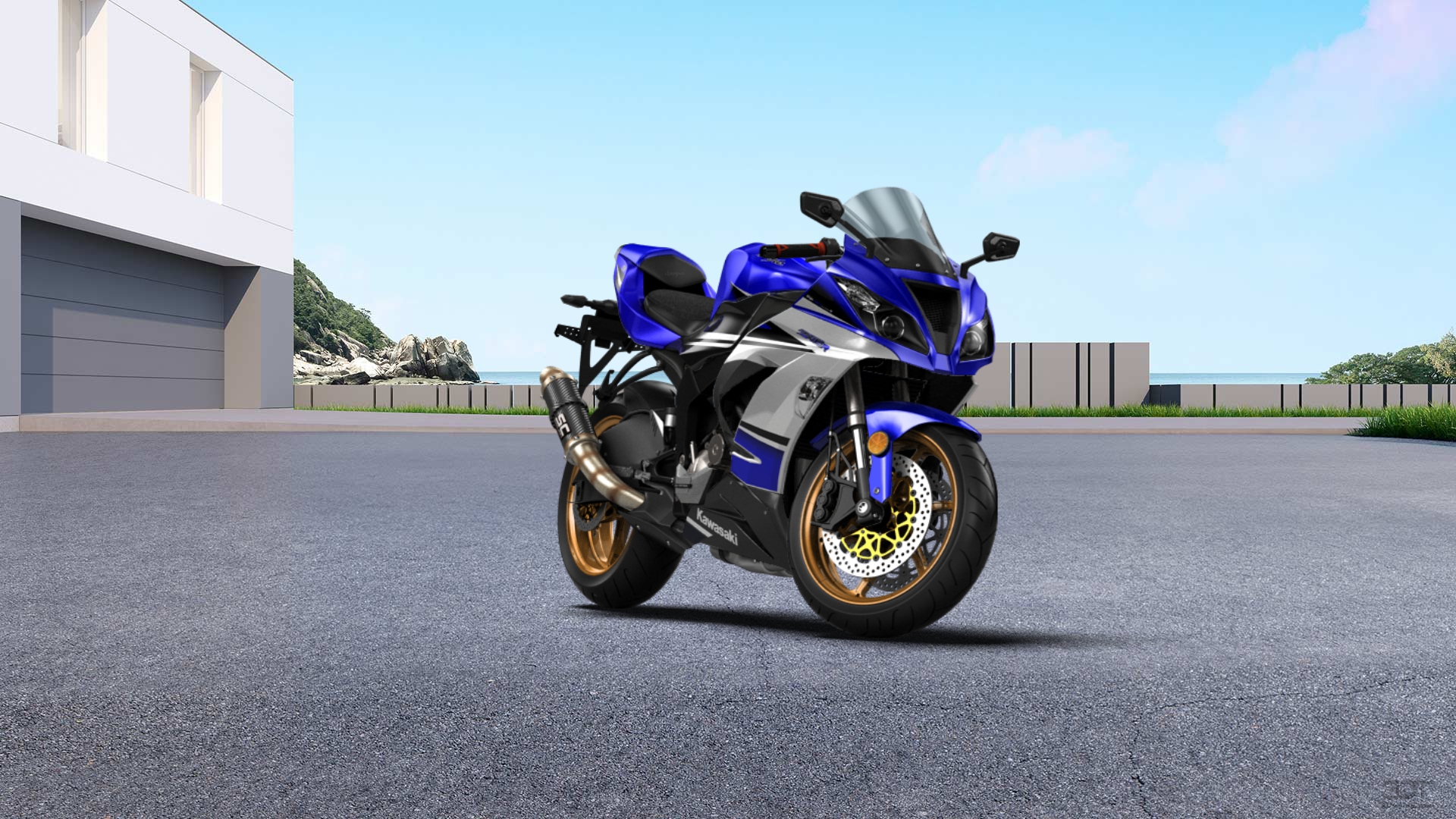 Kawasaki Ninja ZX 6R Sport Bike 2015