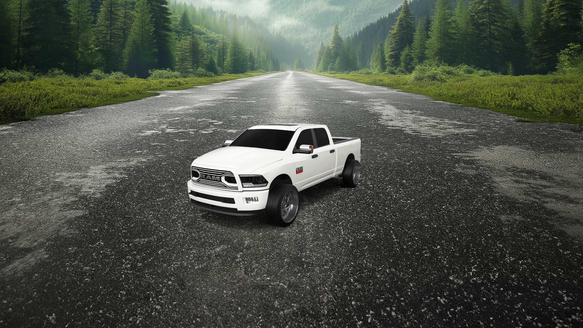 Dodge Ram 2500 4 Door Truck 2014