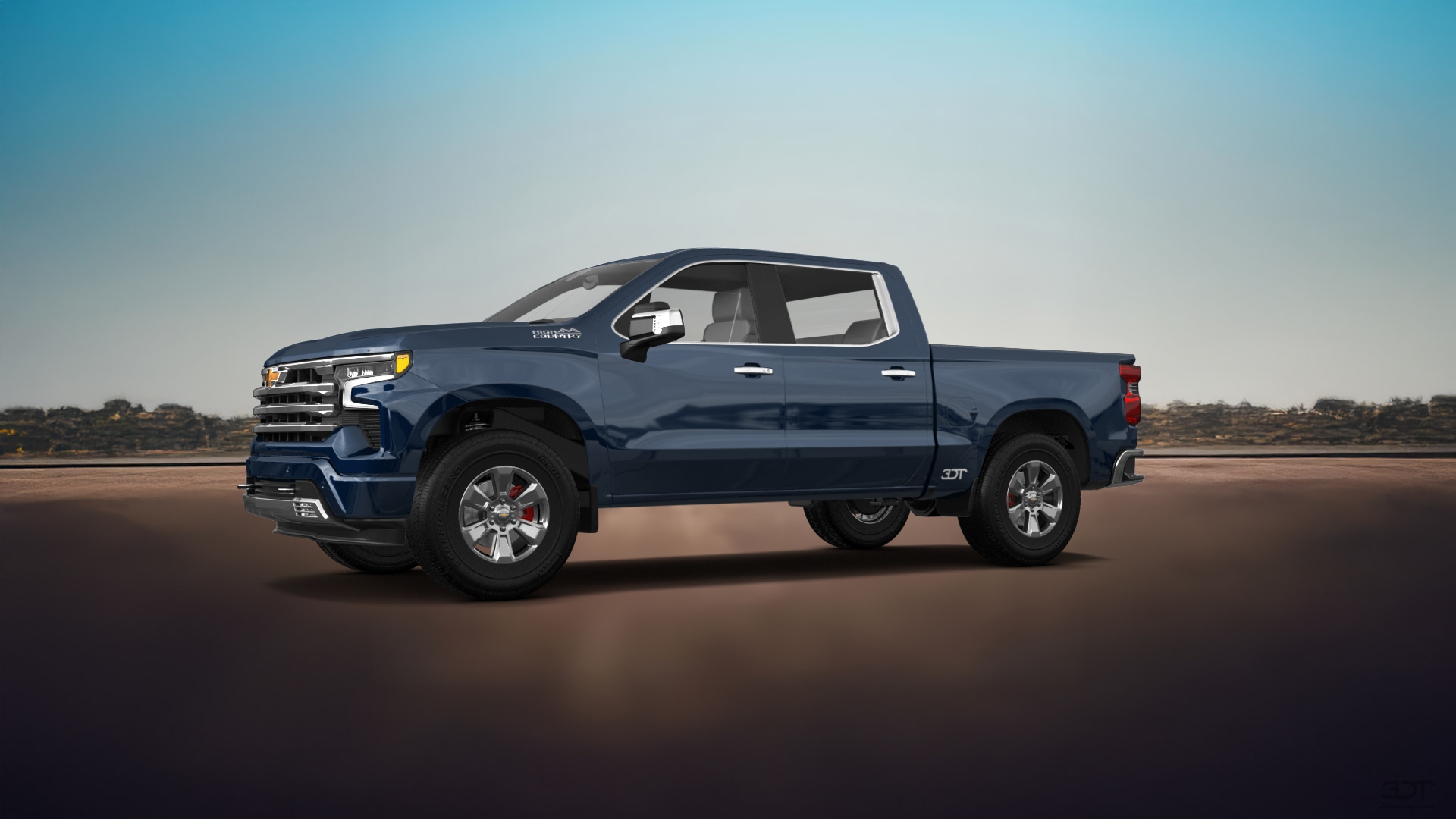 Chevrolet Silverado 1500 Crew Cab 5.8 ft box 4 Door pickup truck 2023 tuning