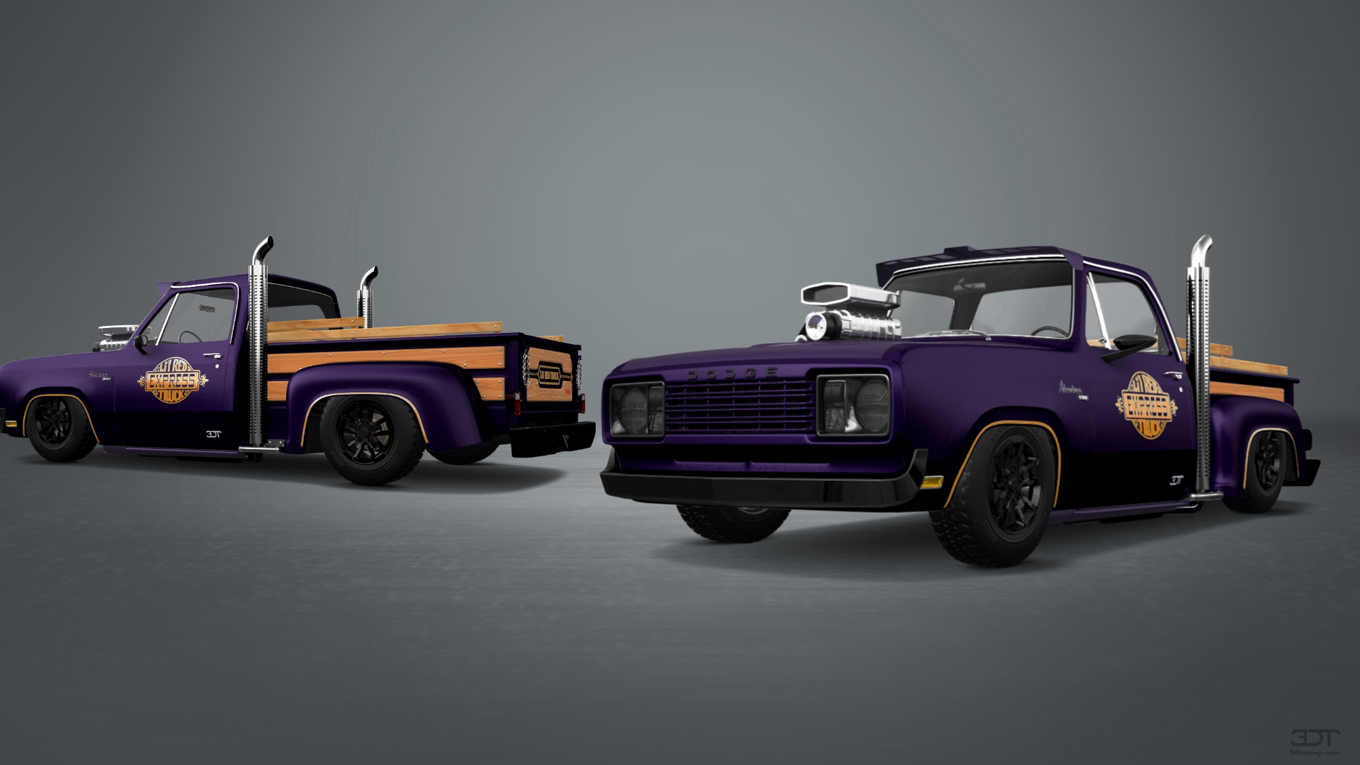 Dodge Lil Red Express 2 Door pickup truck 1978 tuning