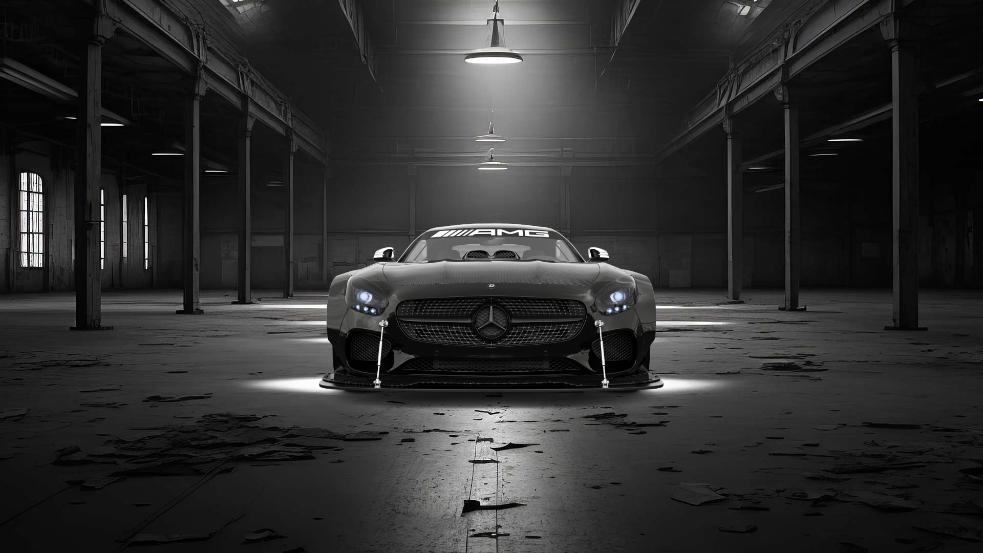 Mercedes AMG GT 2 door fastback coupe 2016
