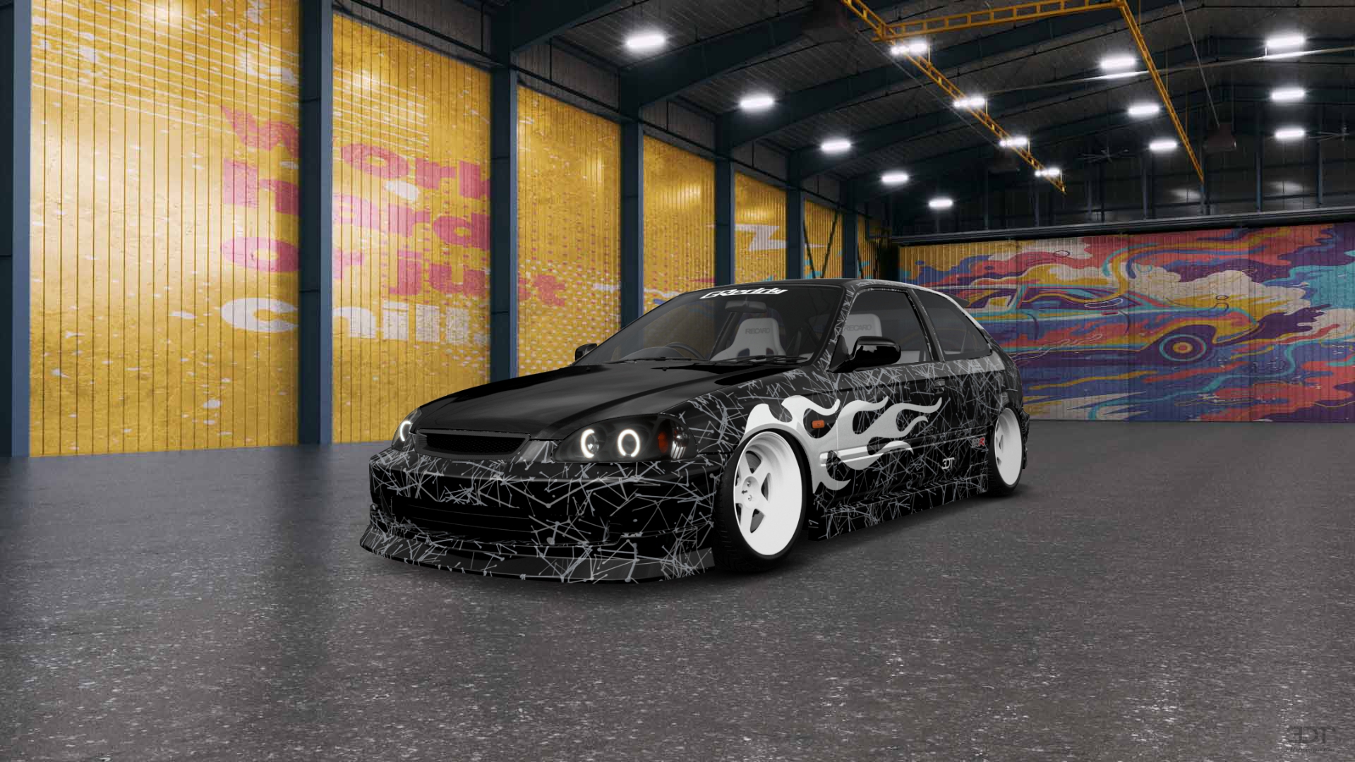 Honda Civic 3 Door Hatchback 1997 tuning