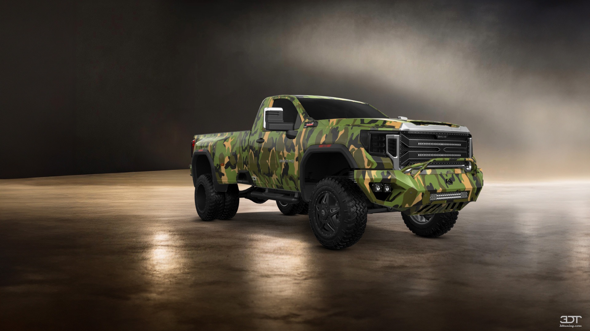 GMC Sierra 3500 HD 2 Door pickup truck 2020 tuning