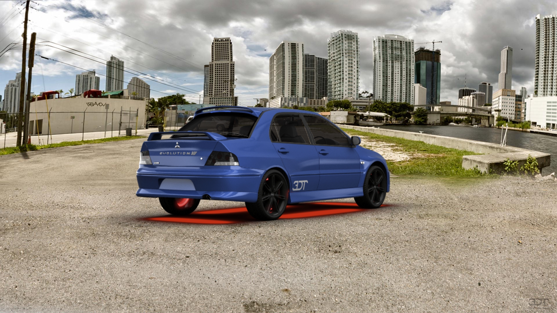 Mitsubishi Lancer Evo VII sedan 2001 tuning