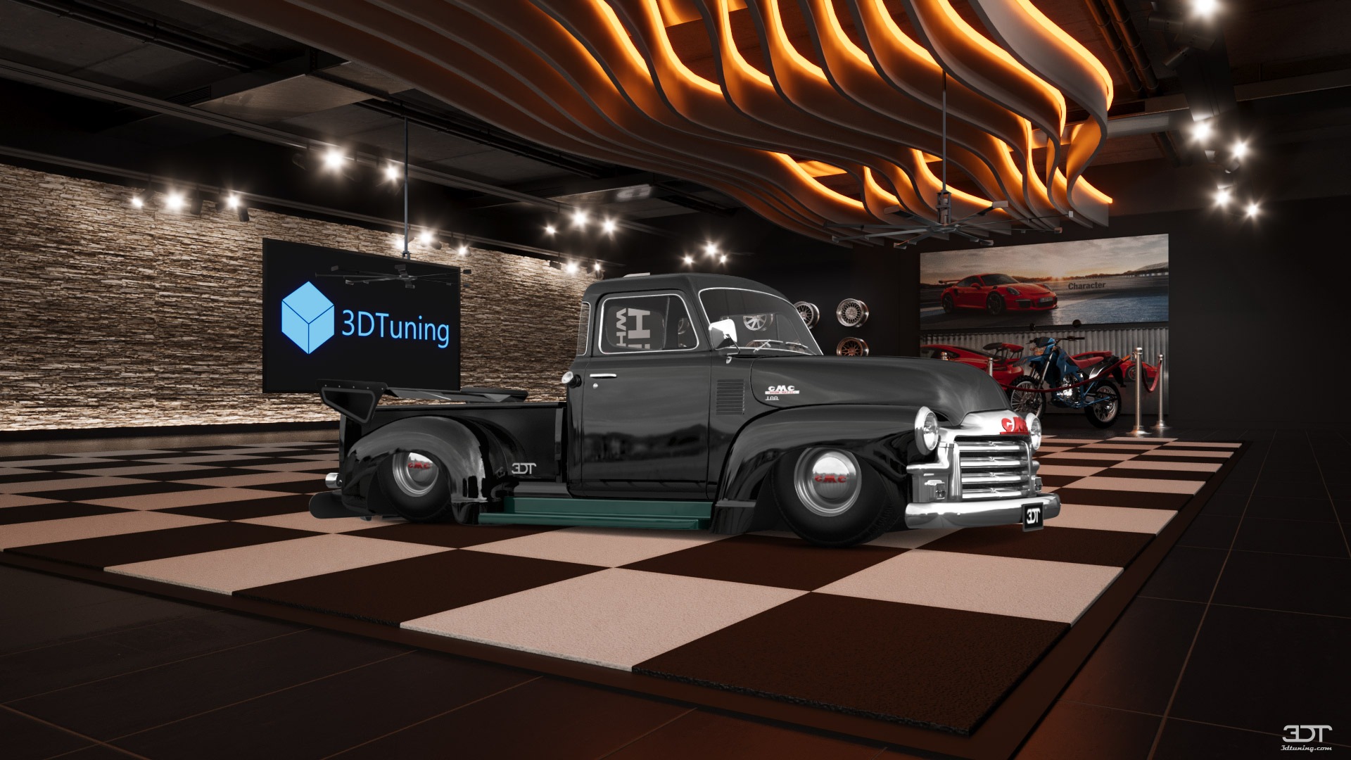 GMC 100 Stepside 2 Door pickup truck 1954