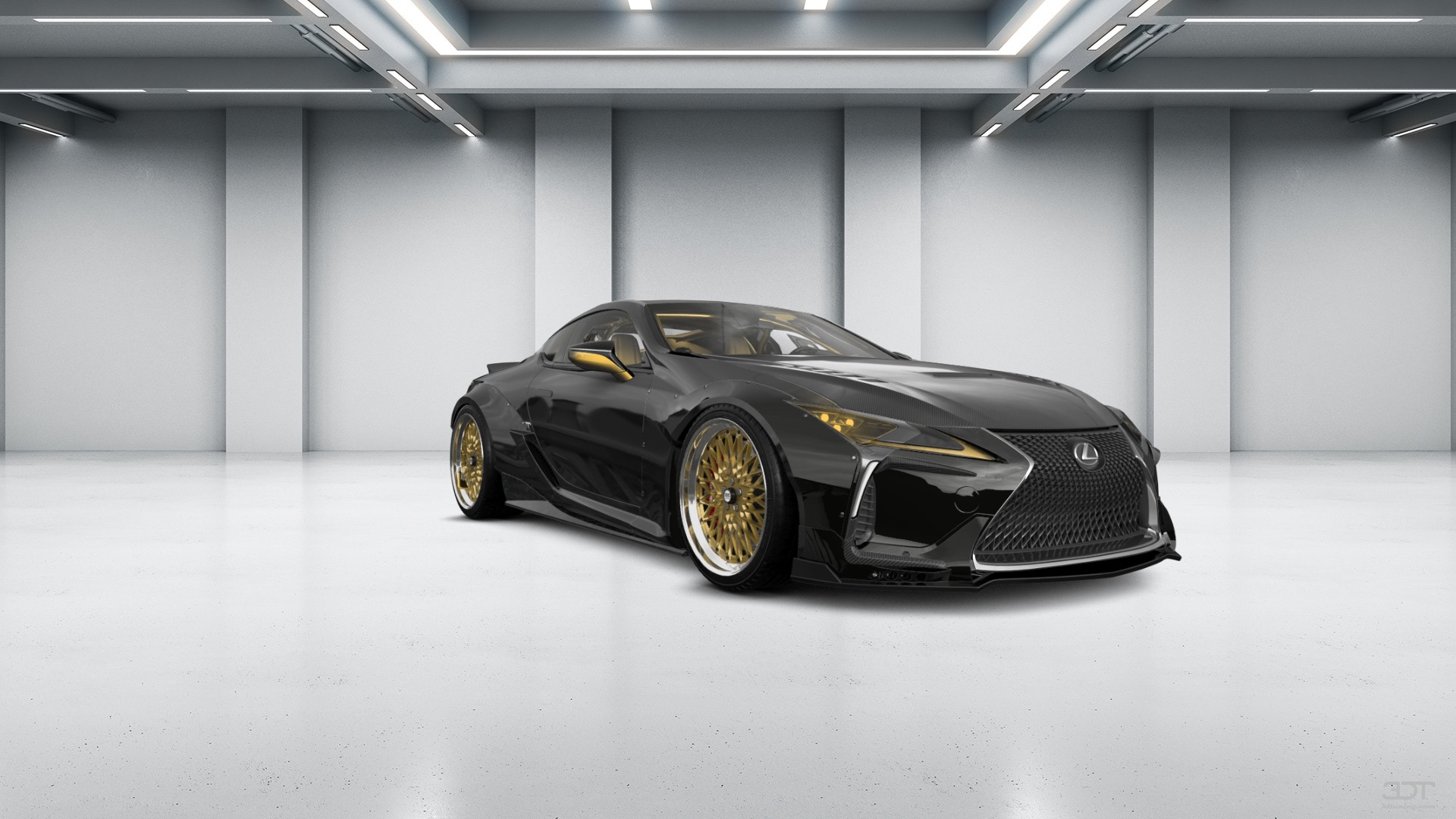 Lexus LC500 2 door fastback coupe 2017 tuning