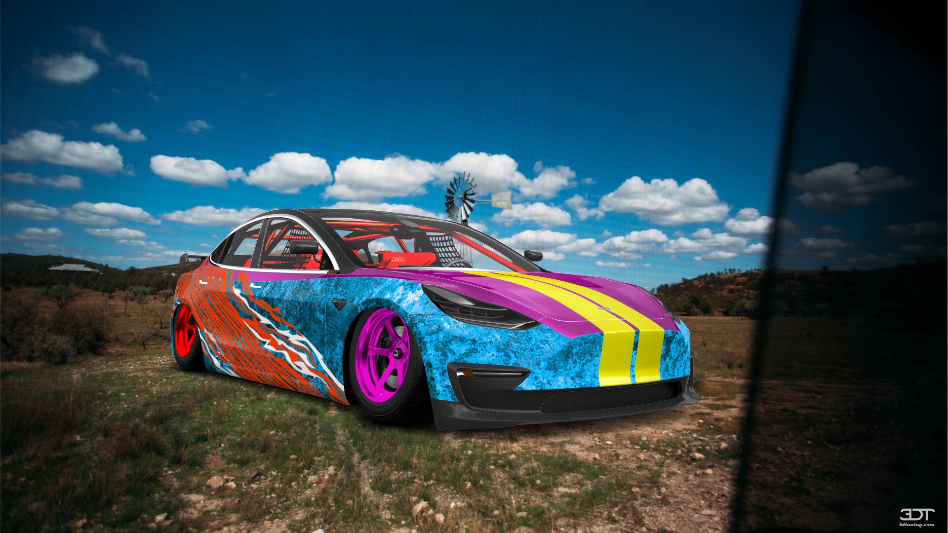 Tesla Model 3 4 Door Saloon 2017 tuning