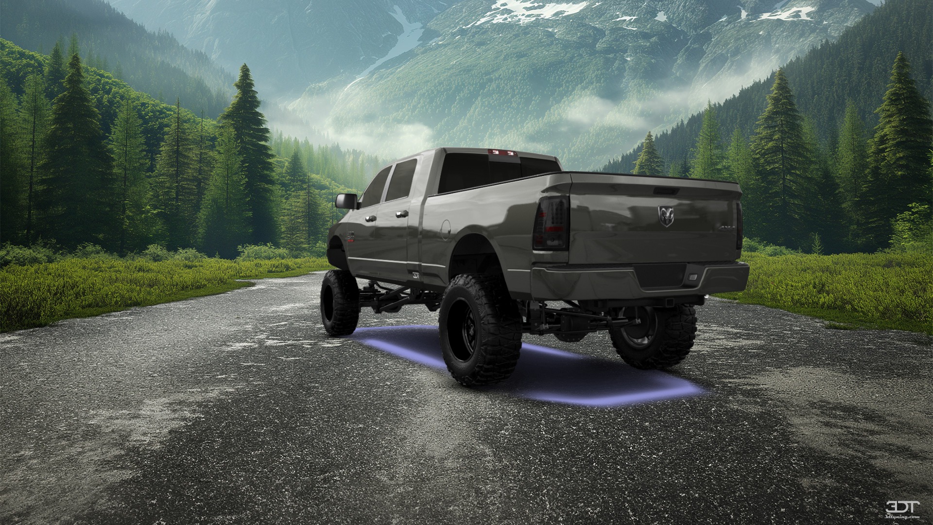 Dodge Ram 2500 Mega Cab 6.4 ft box 4 Door pickup truck 2010