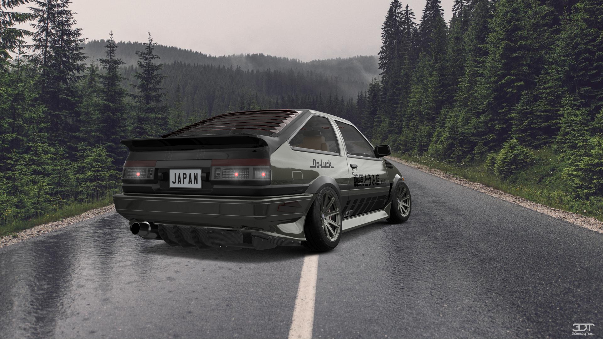 Toyota AE86 3 Door Hatchback 1985 Images