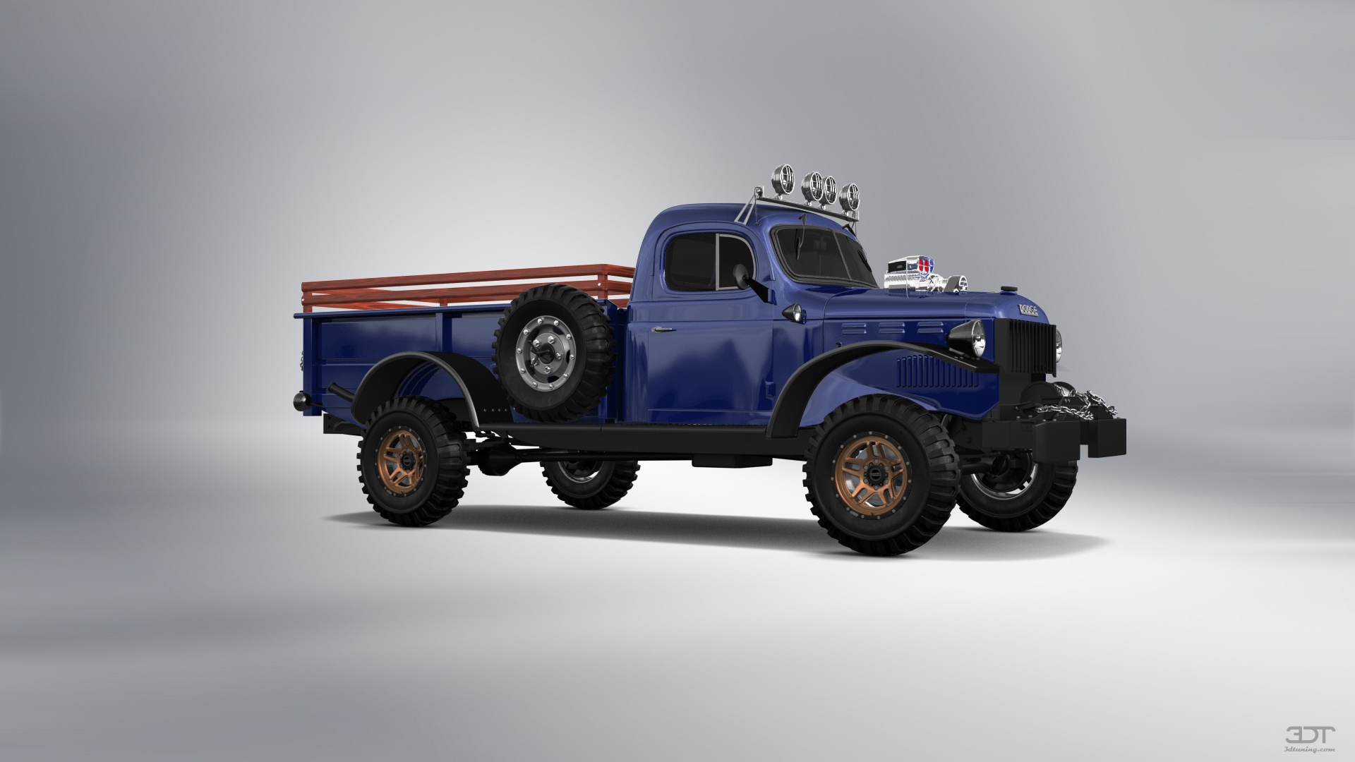 Dodge Power Wagon 2 Door pickup truck 1947 tuning