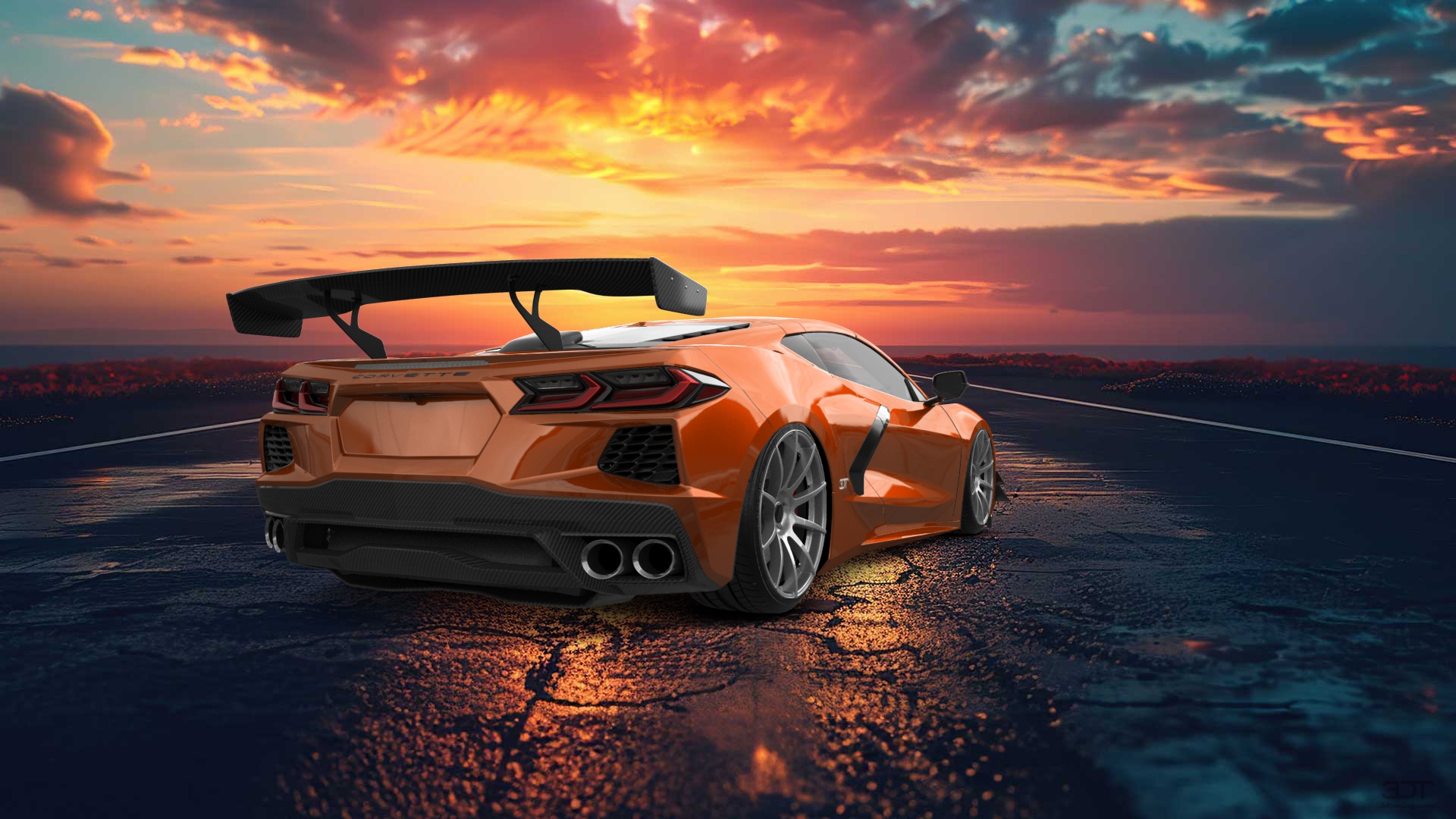 Chevrolet Corvette 2 door targa top 2020 tuning