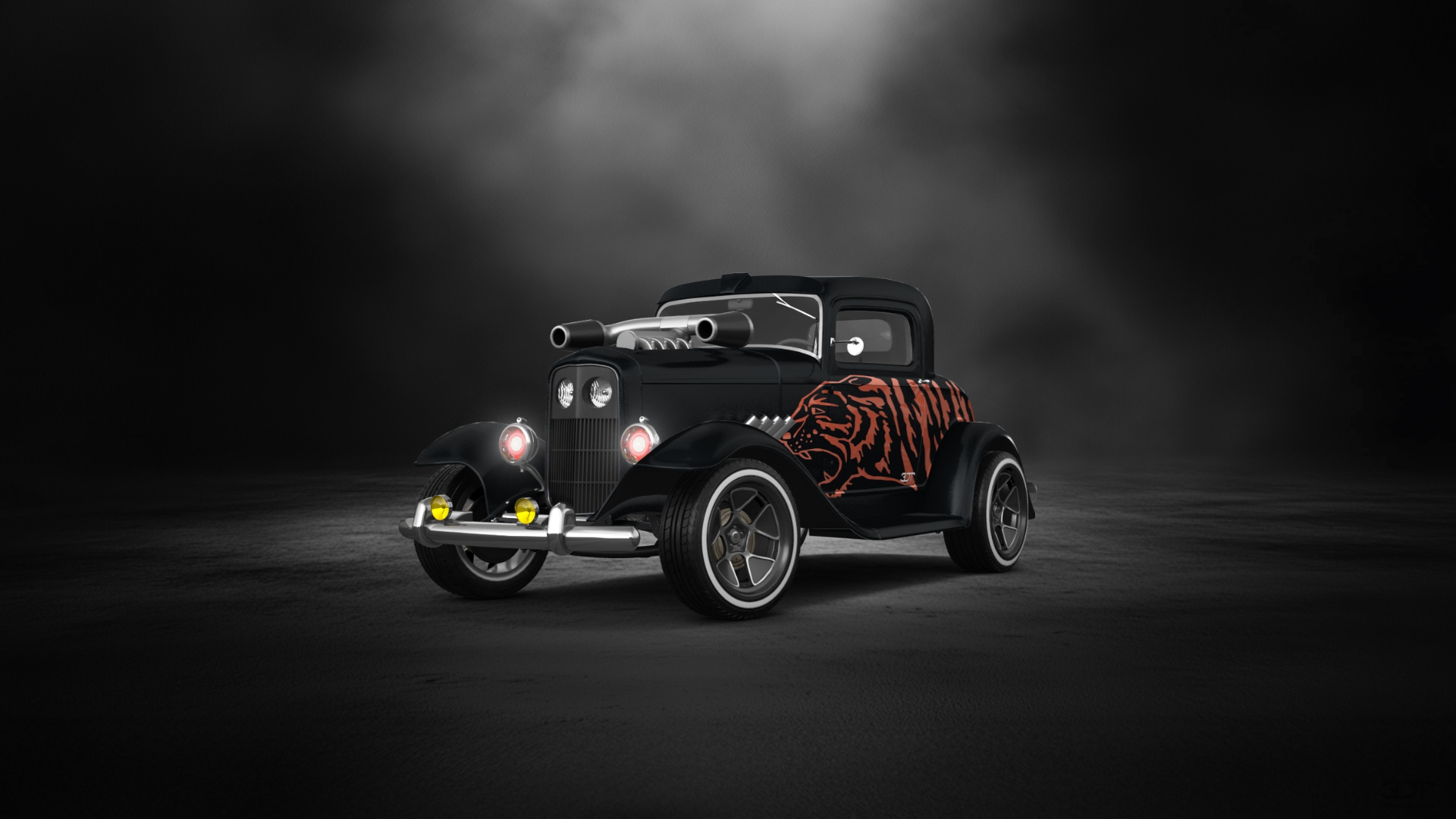 Ford Model B Deluxe 2 Door Coupe 1932 tuning