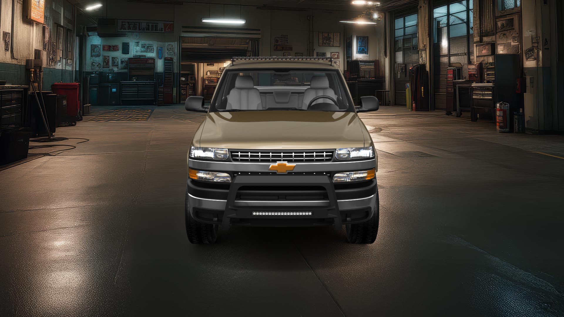 Chevrolet Silverado 1500 Crew Cab 5.8 ft box 4 Door Truck 1999 tuning