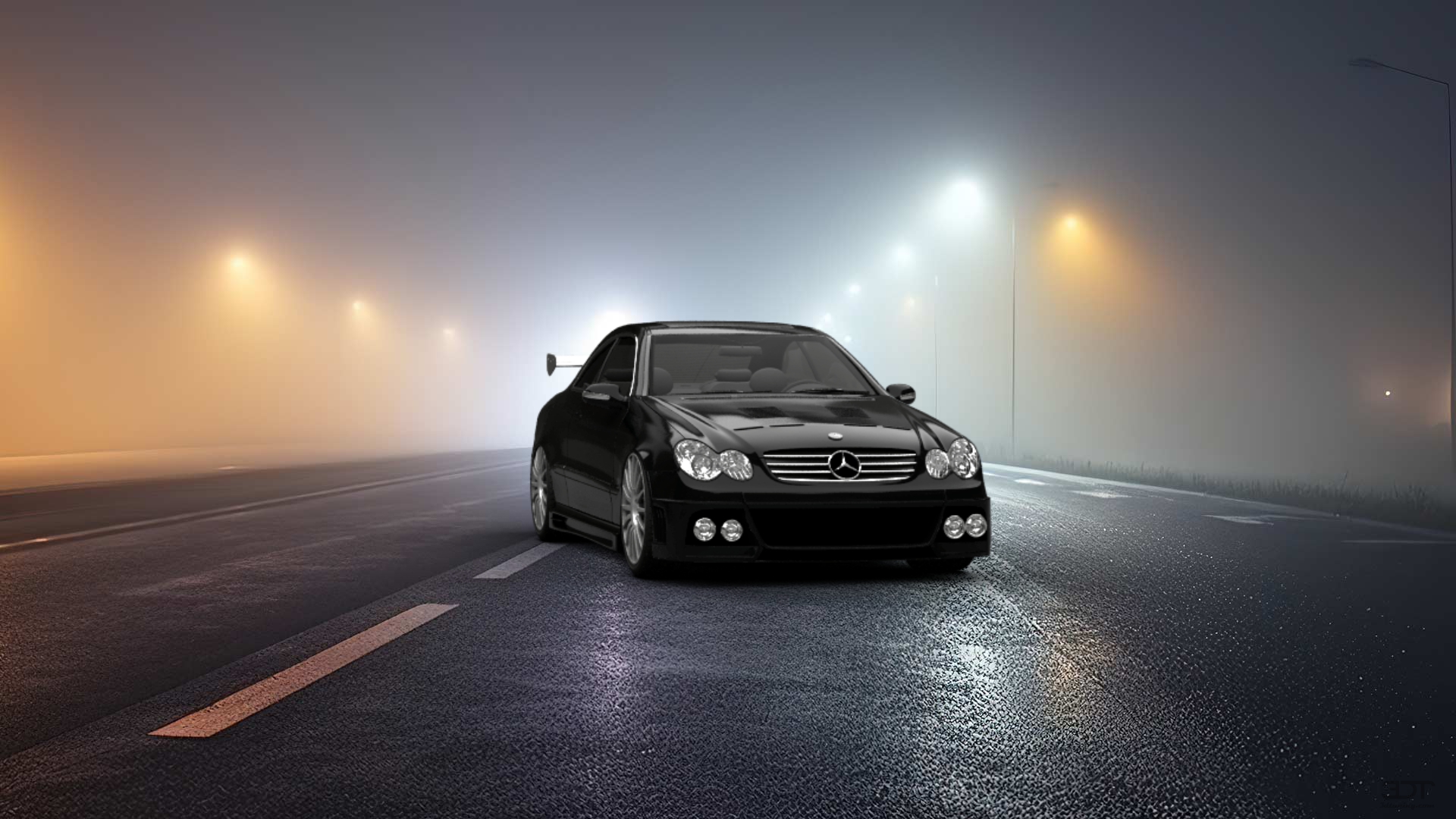 Mercedes CLK Coupe 2004