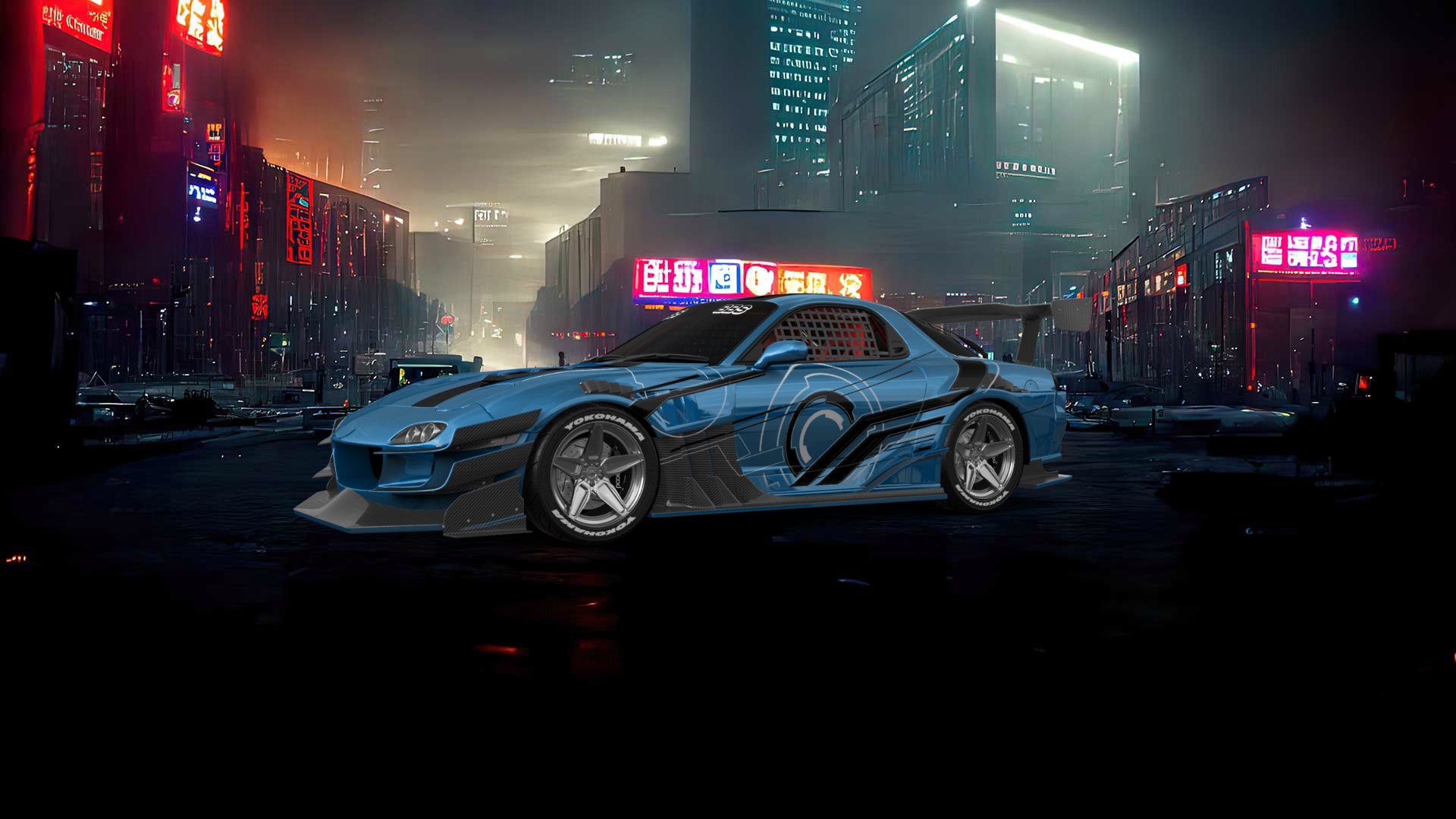 Mazda RX-7  Drift car