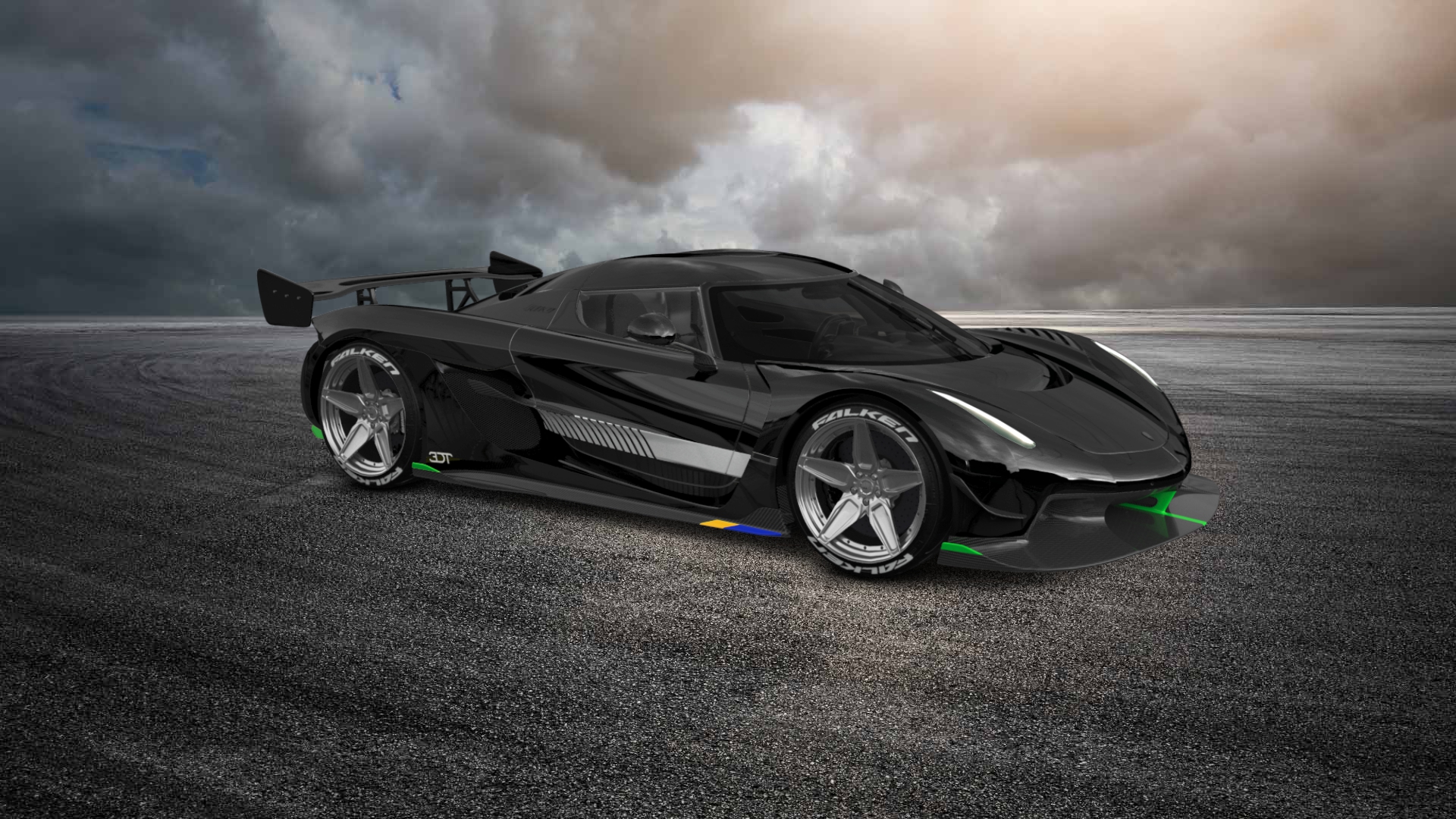 Koenigsegg Jesko 2 door targa top 2020