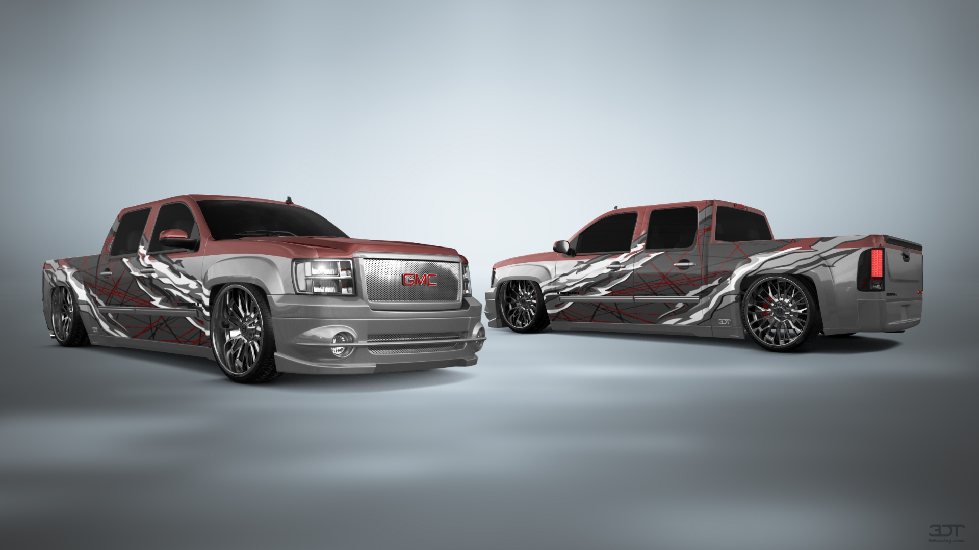 GMC Sierra 1500 Crew Cab 5.8 ft box 4 Door pickup truck 2007