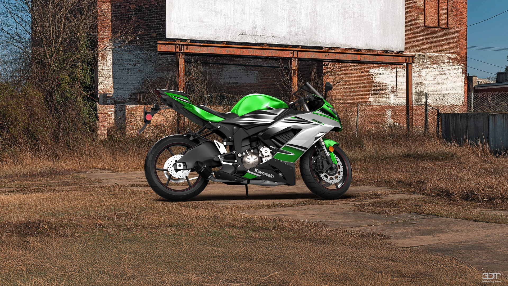 Kawasaki Ninja ZX 6R Sport Bike 2015 Images