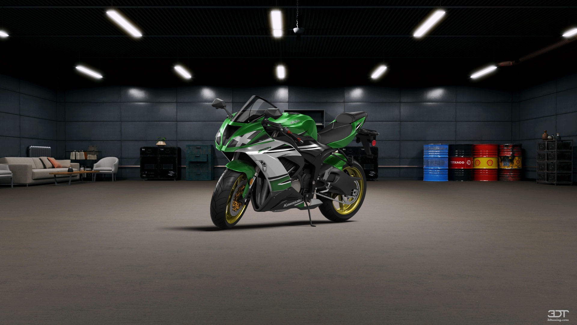 Kawasaki Ninja ZX 6R Sport Bike 2015