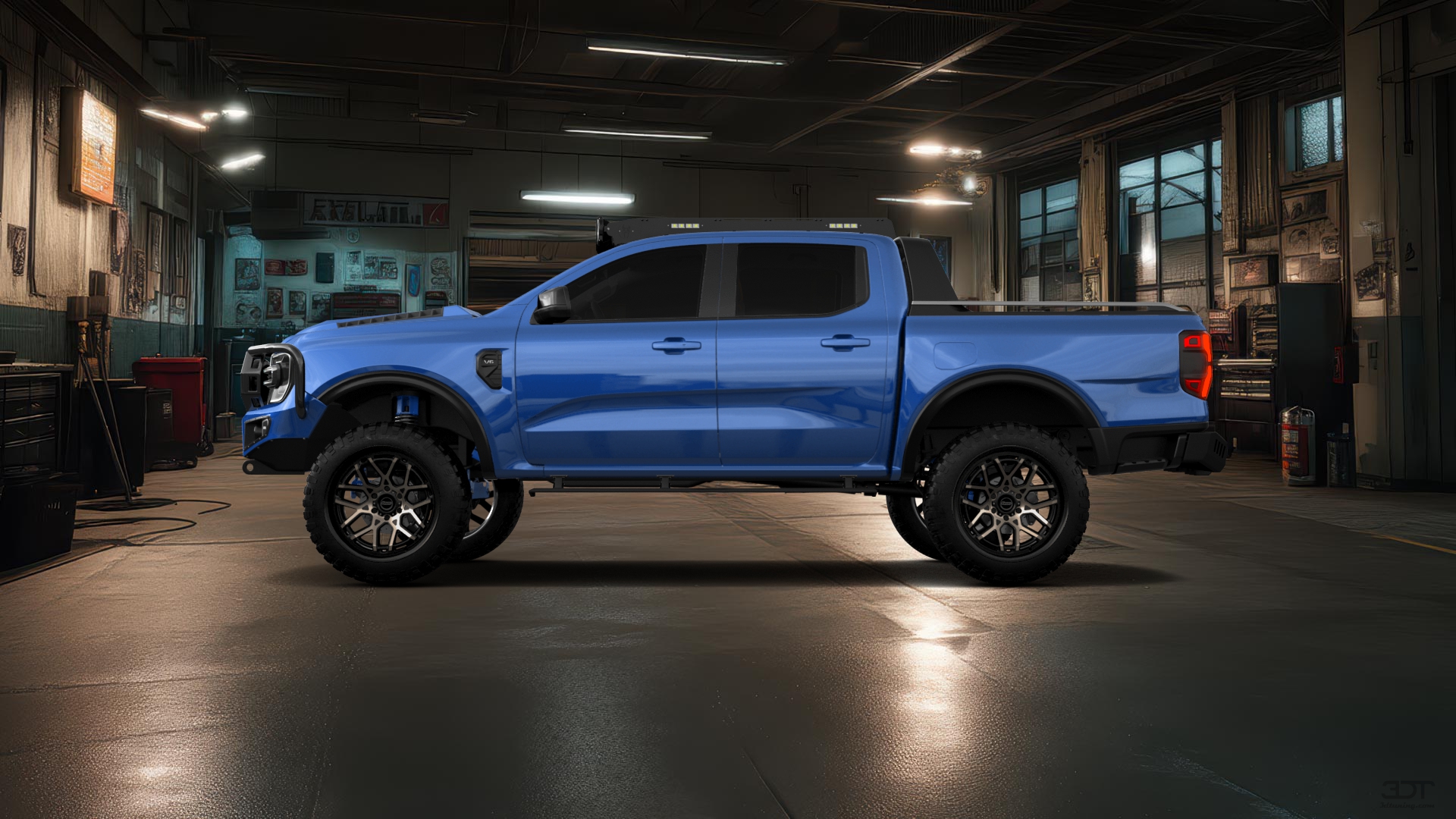 Ford Ranger 4 Door pickup truck 2022 tuning