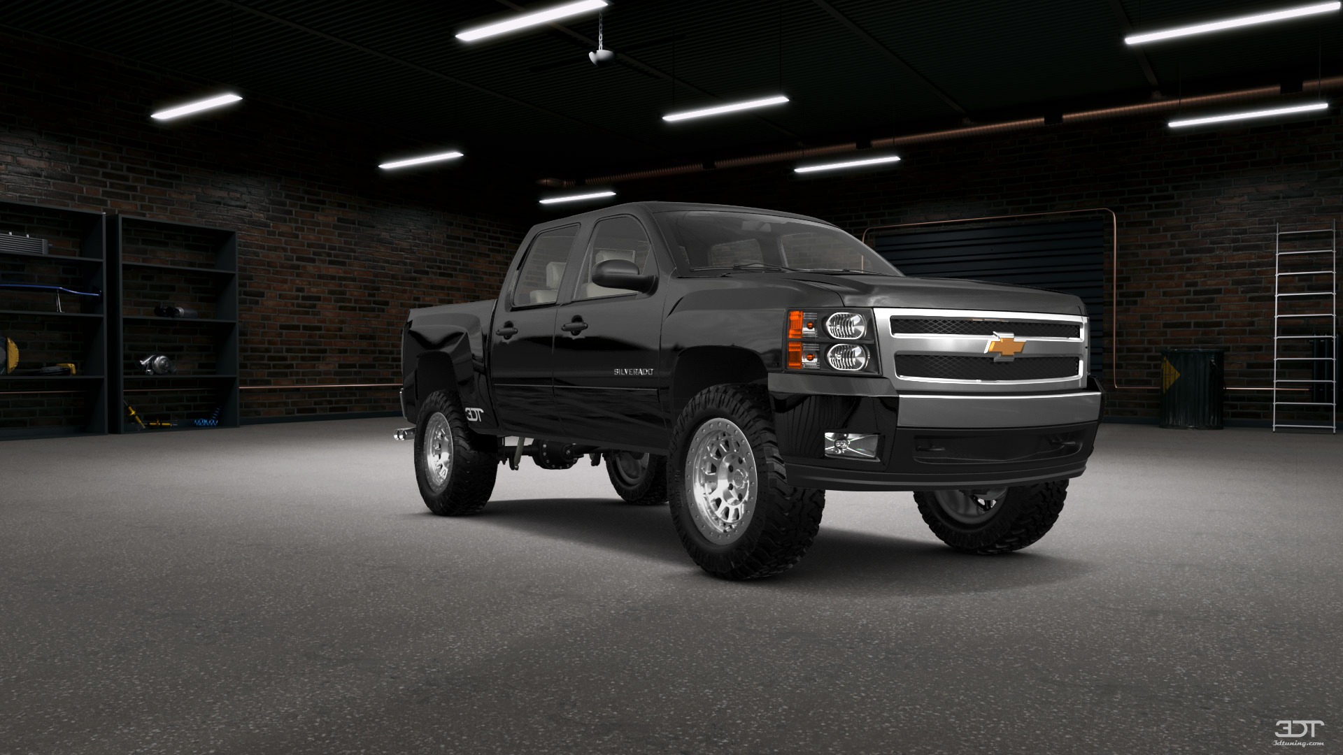 Chevrolet Silverado 1500 Crew Cab 4 Door pickup truck 2007 tuning