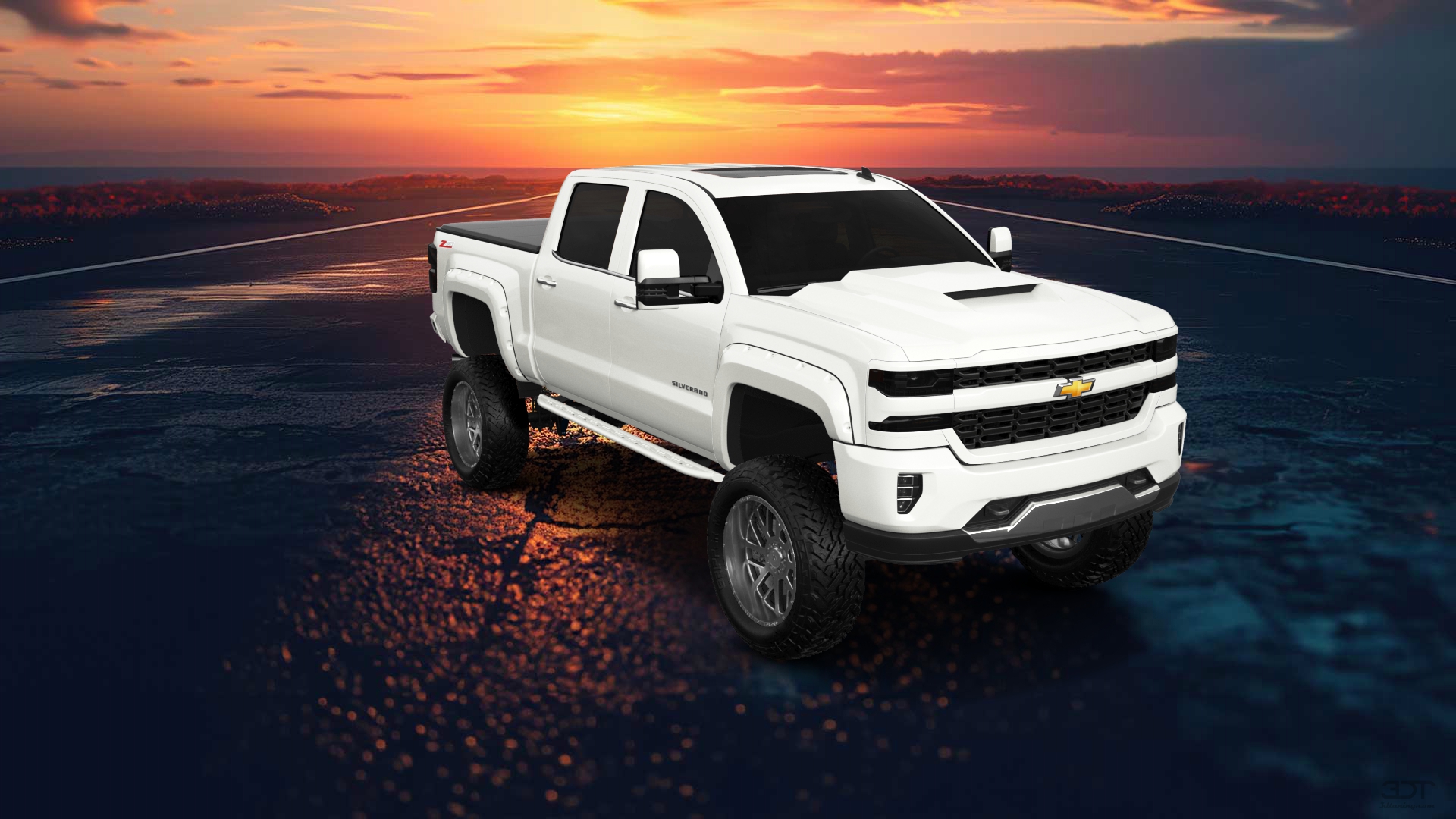 Chevrolet Silverado 1500 4 Door pickup truck 2016 tuning