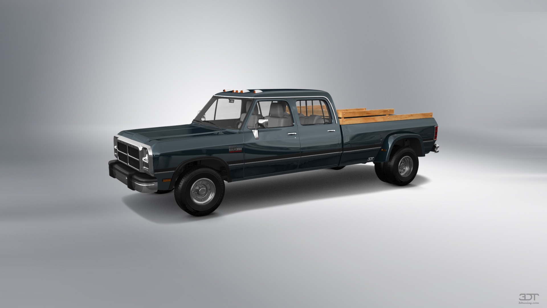 Dodge Ram 350 4 Door pickup truck 1991 tuning