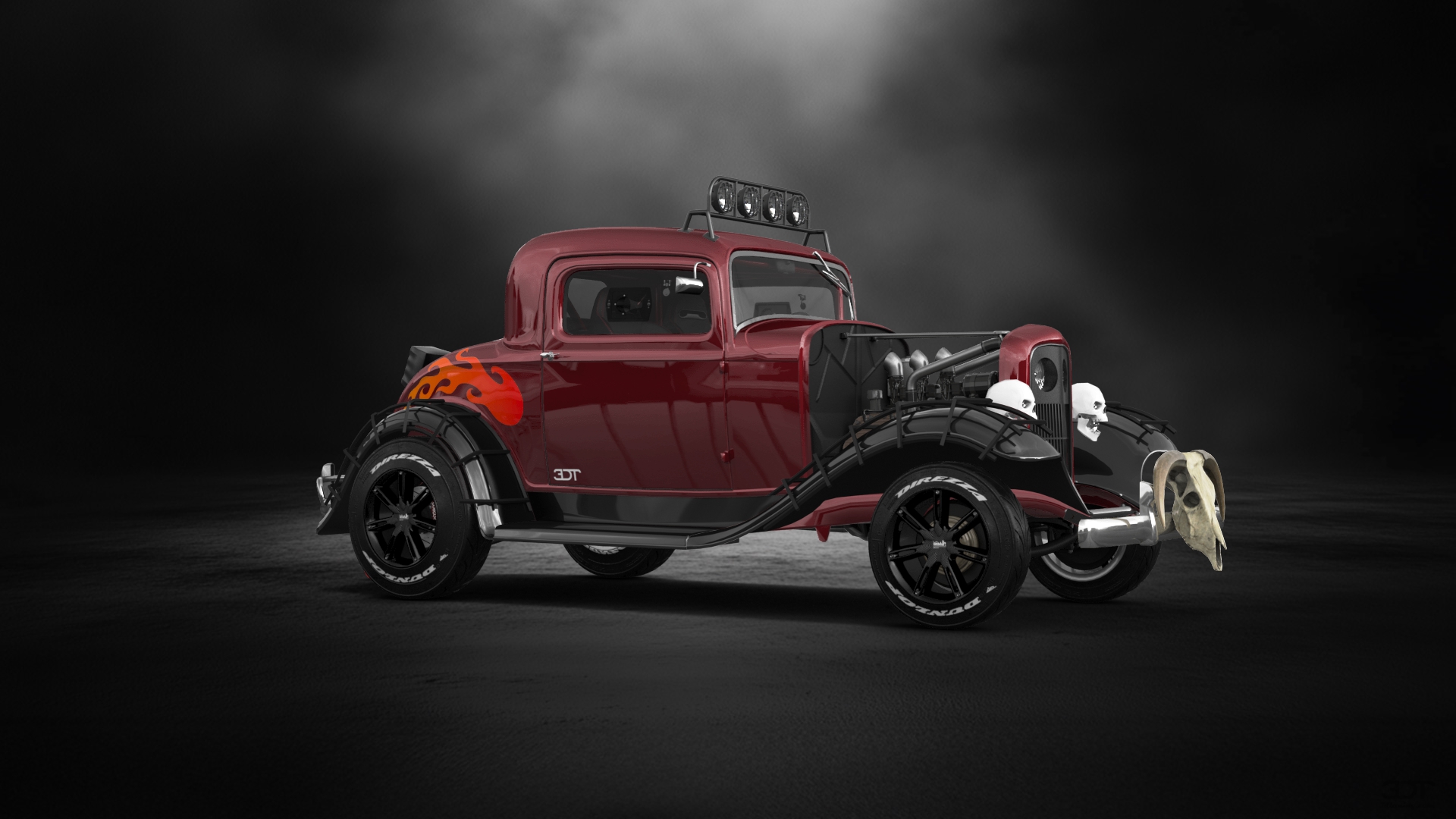 Ford Model B Deluxe 2 Door Coupe 1932 tuning