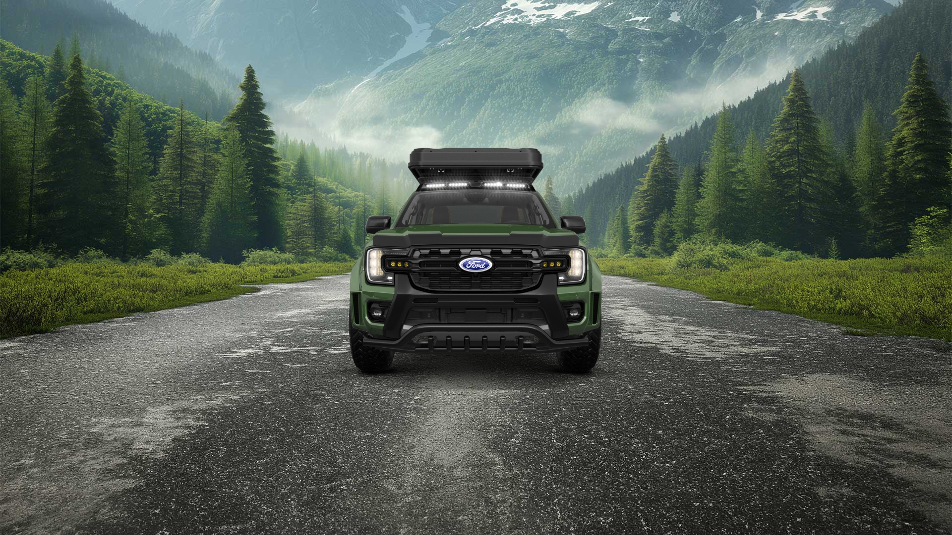 Ford Ranger 4 Door pickup truck 2022 Images