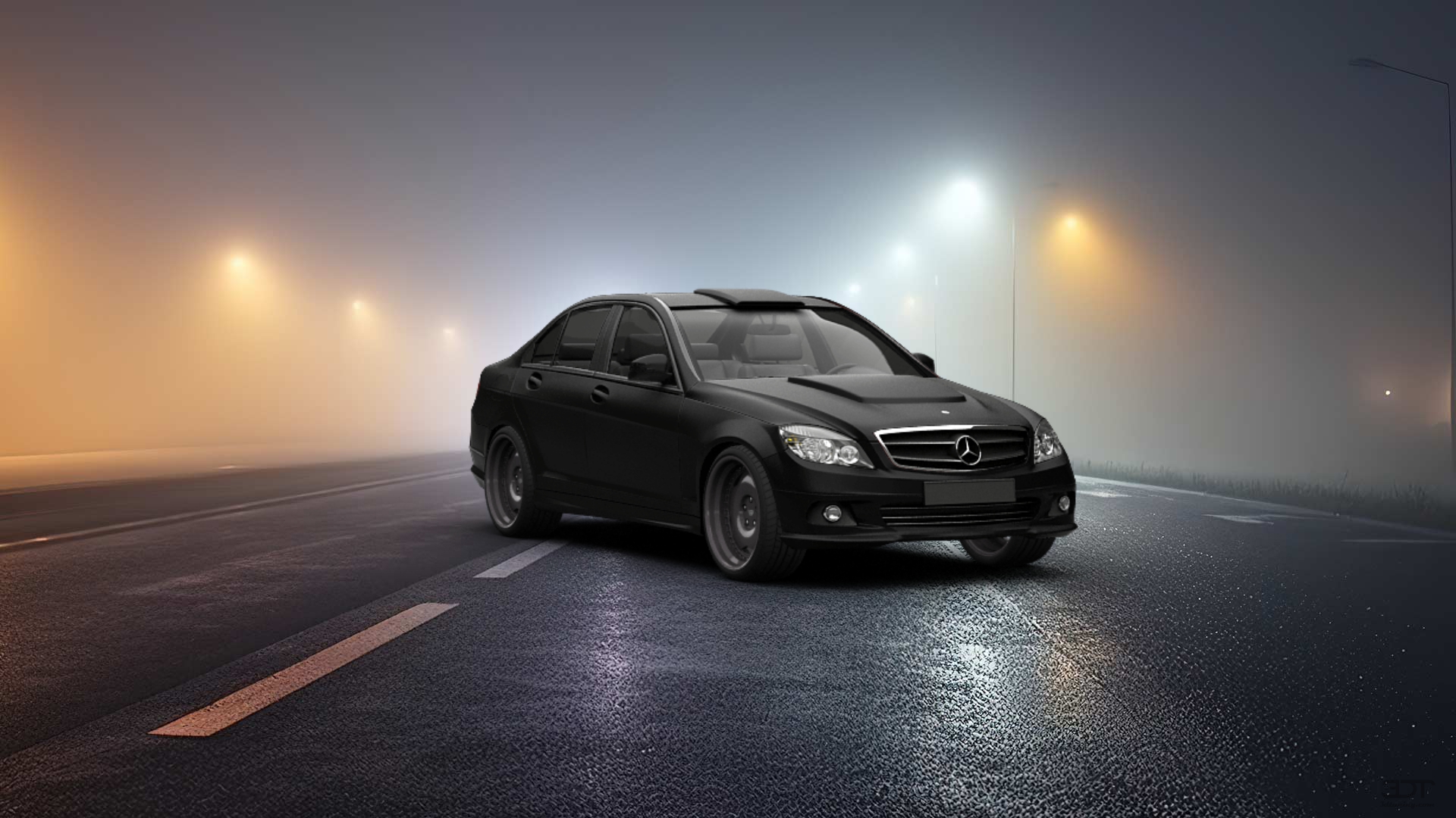 Mercedes C class Sedan 2007 tuning