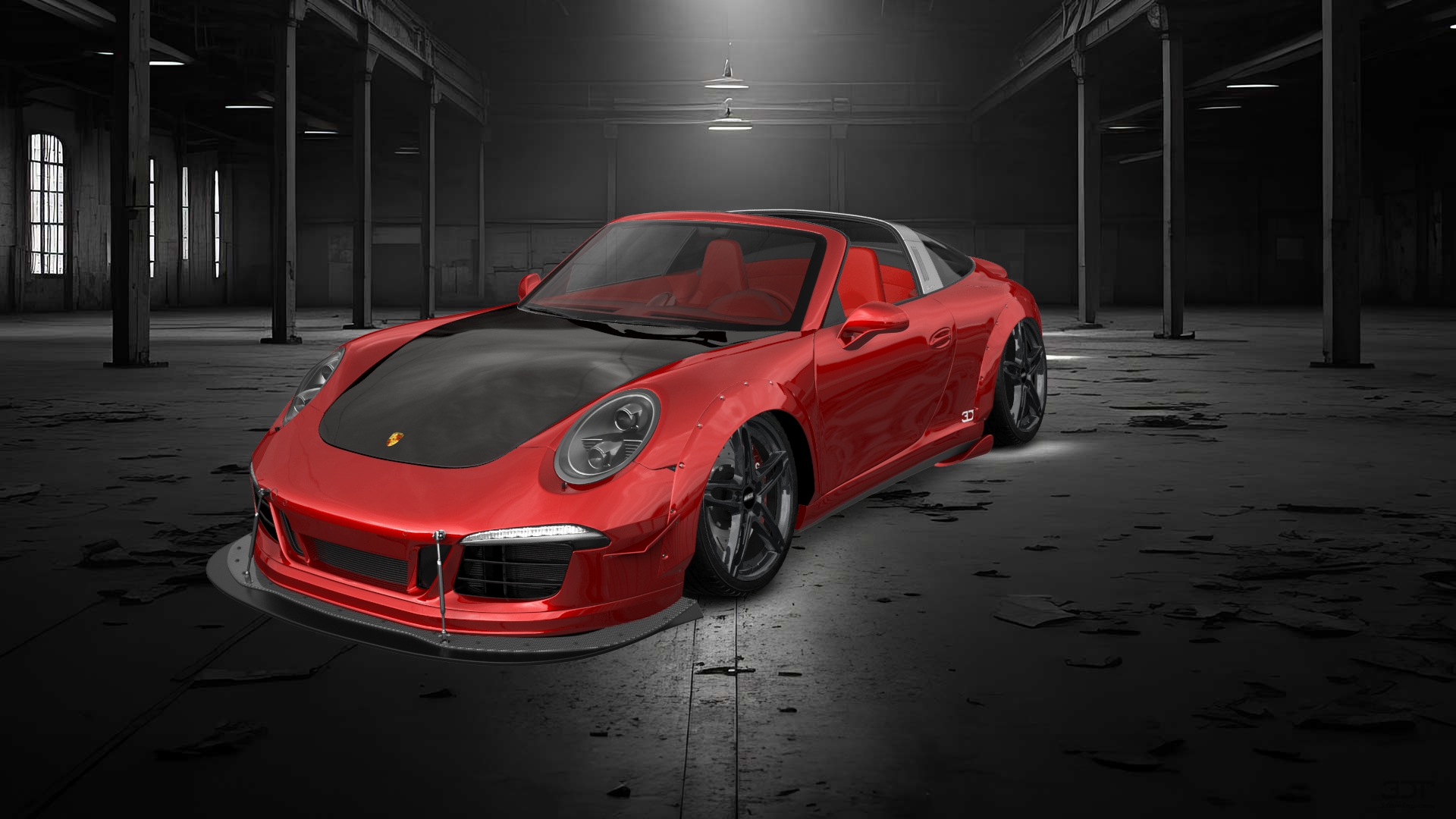 Porsche 911 Carrera Targa top 2014 tuning
