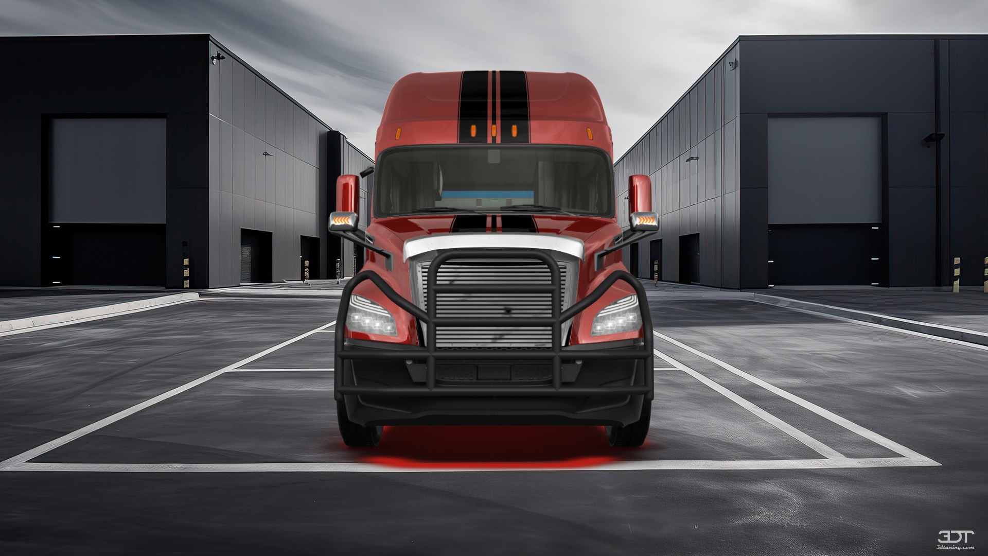 Freightliner Cascadia Sleeper Cab Truck 2018 tuning