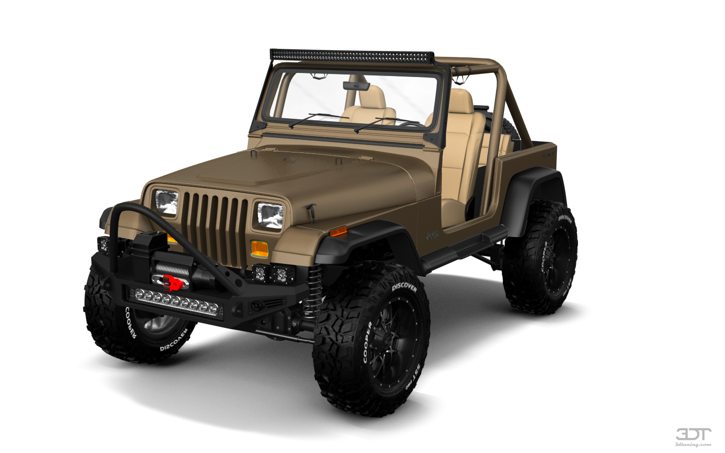 Tuning Jeep Wrangler YJ 2 Door SUV 1990