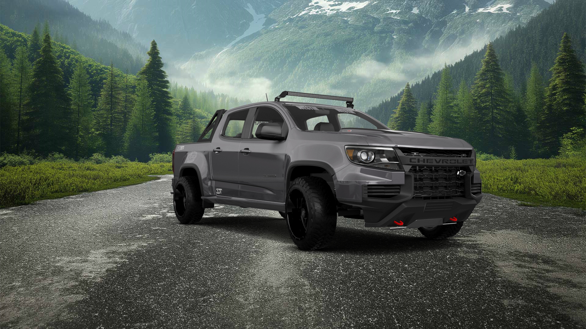 Chevrolet Colorado Crew Cab 4 Door pickup truck 2015 tuning