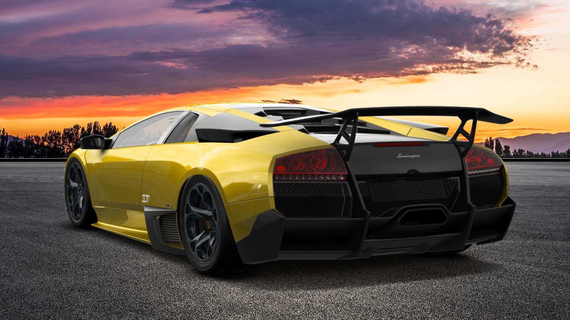 Lamborghini Murcielago 2 Door Coupe 2001 tuning