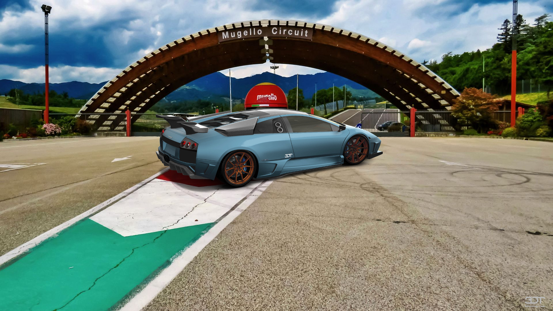 Lamborghini Murcielago 2 Door Coupe 2001 tuning