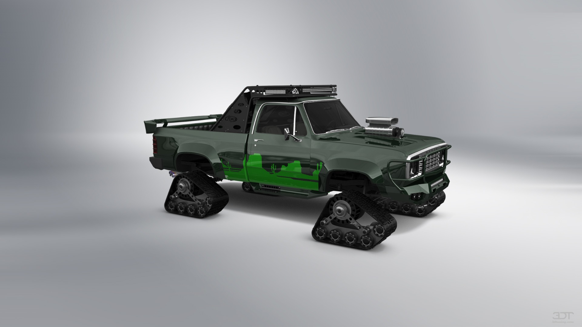 Dodge Power Wagon W200 2 Door pickup truck 1977
